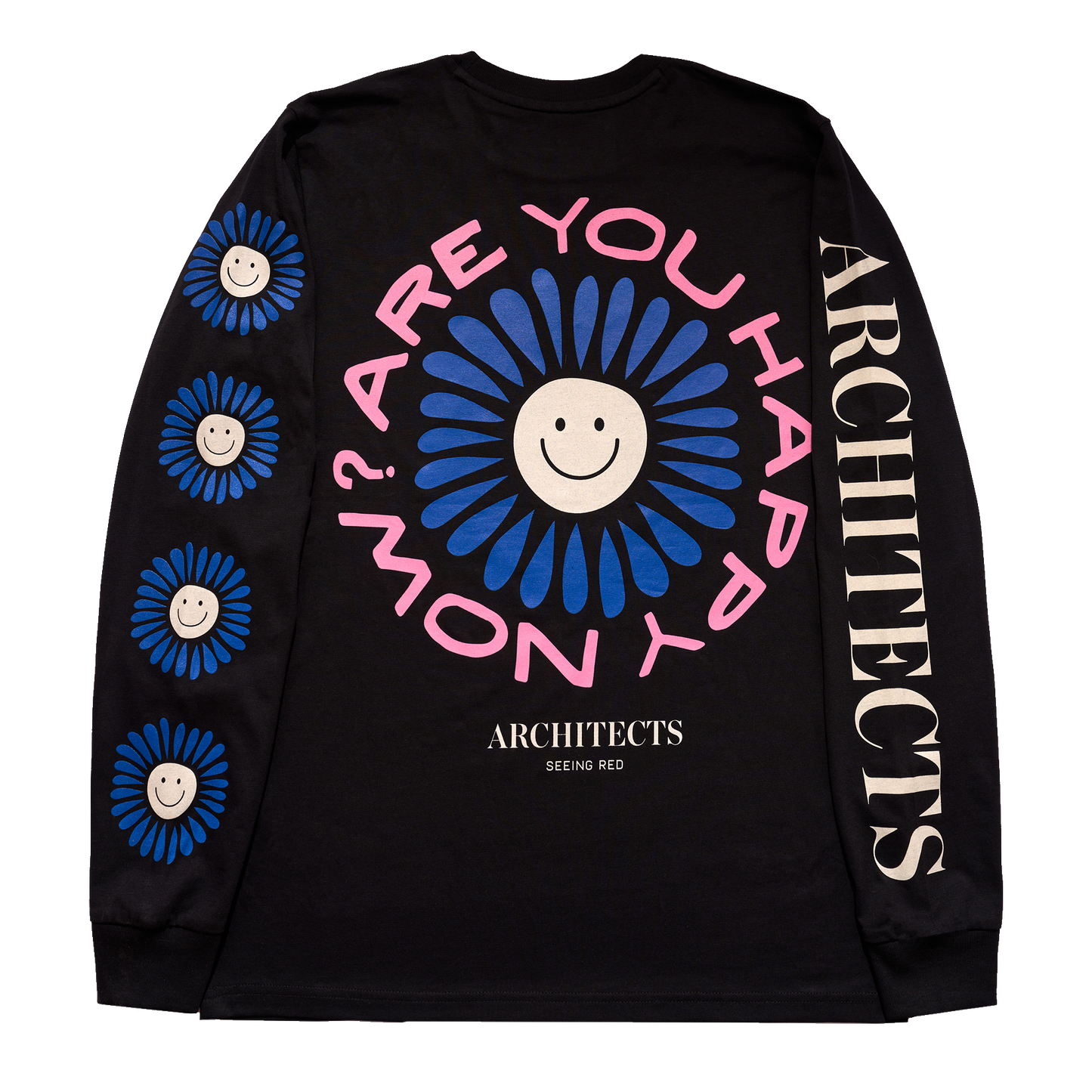 Are You Happy Now? Black Longsleeve