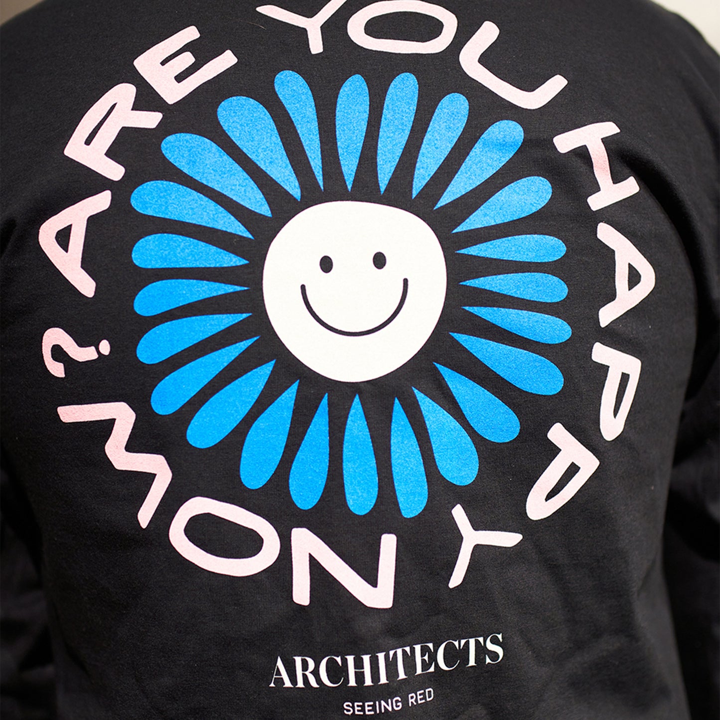 Are You Happy Now? Black Longsleeve